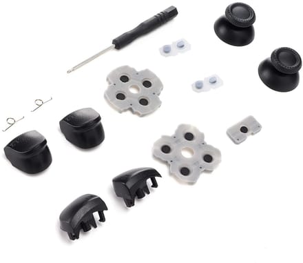 Dailygoods- Knoppen Vervangingsset - Controller Accessoires - Geleidende Rubber Pad - 3D Plastic - Handvat - Geschikt voor Controller - Controllerknoppen