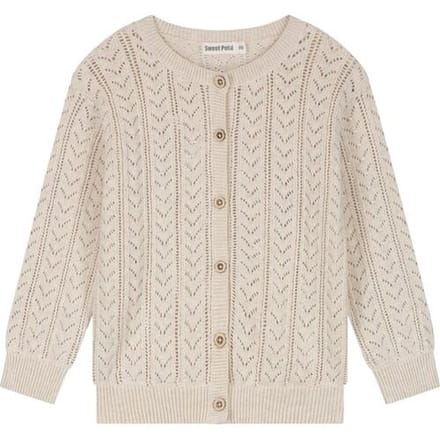 Sweet Petit peuter vest Hope Soft Ecru Melange 92 dames