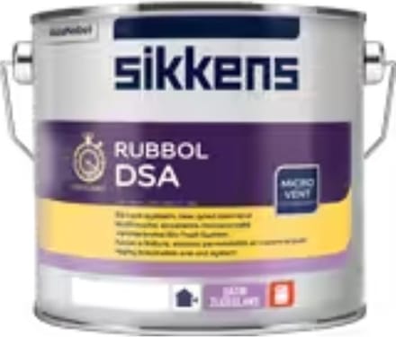 Sikkens Rubbol Dsa - 2,5 l - 11-14 m²/l - Wit - Lak - Afwerkingslaag