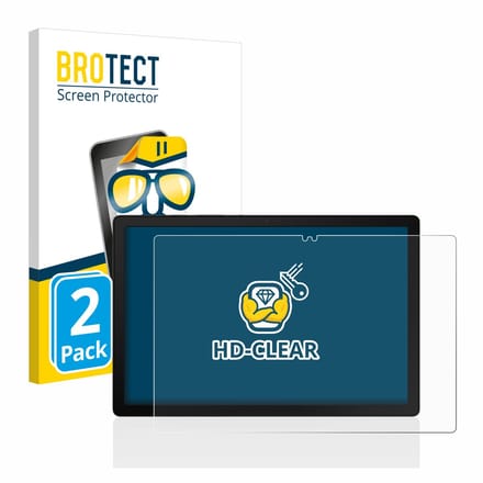 BROTECT - Screenprotector voor Samsung Galaxy Tab A8 WiFi / LTE - Folie Beschermfolie transparant 2 Stuks