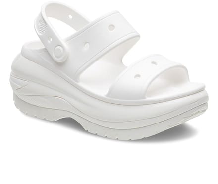 Crocs Mega Crush Sandaal Wit Unisex Maat 37/38 M5/W7