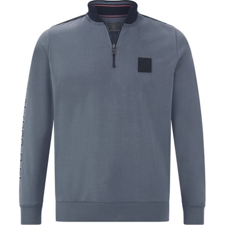 Jan Vanderstorm herren Sweatshirt - 52/54 - blauw - Plus Size