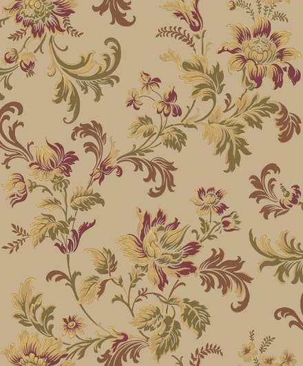 Boråstapeter Vliesbehang 8065 - Anno II - Klassiek Beige - 53cm x 10.05m