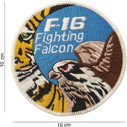 Embleem stof F-16 Fighting falcon TIJ
