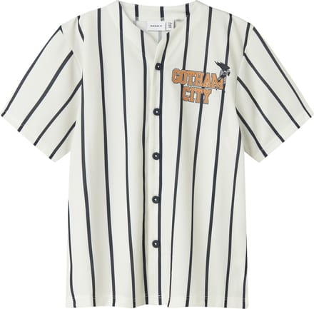 NAME IT - NKMAKASH BATMAN SS NREG POLY SHIRT WAB - Jongens - Overhemden