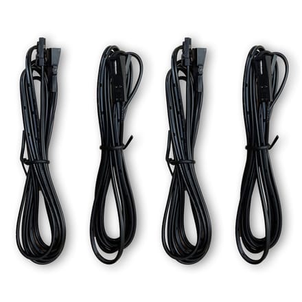 4 Stuks Verlengkabel van 1,5m - met Mini-LED Aansluiting - voor LETT® Spotjes