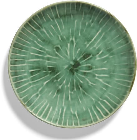 SERAX-Pascale Naessens-Verde Lanza - Bord 23,7 cm - 2 stuks - groen