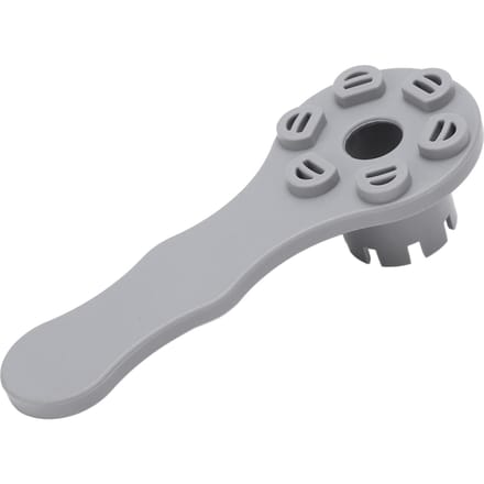 Clé de Valve d'Air Multiusage 8 Dents Spirale Clé de Valve d'Air pour Kayaks Canoës Bateaux Gonflables gray