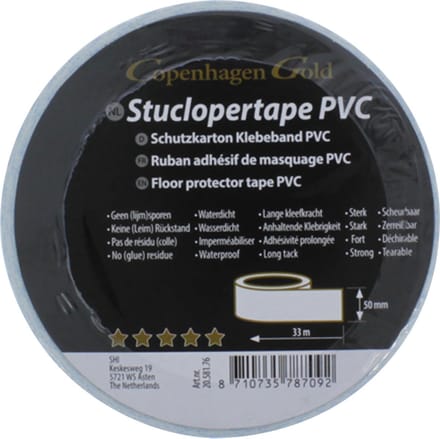 Copenhagen Gold Afplaktape Pvc 50mmx33m