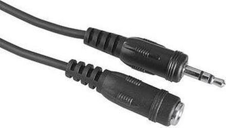 Hama 00030449 audio kabel 5 m 3.5mm Zwart