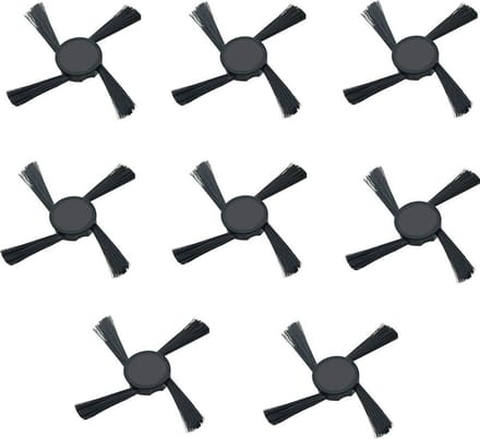 8x borstel geschikt voor Neato Botvac D3 D5 D7 Connected D80 D85 vervanging set veger zijborstel