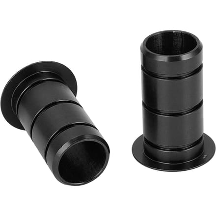 Mountain Road Cycle Hub Steekas Adapter 15MM naar 12MM Voorste Steekas Adapter Aluminiumlegering Rood black