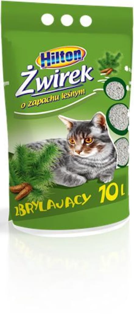 Hilton Kattenbakvulling Bentonite met Dennengeur - 10 Liter