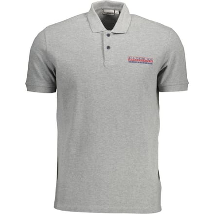 Napapijri Grigio Katoenen Heren Polo