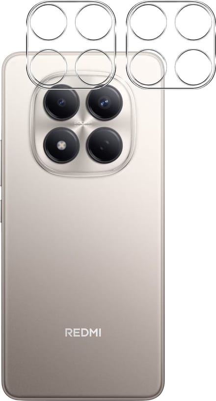 Camera Protector geschikt voor Xiaomi Redmi Note 15 Pro 4G - 2 stuks van glas Transparante glazen