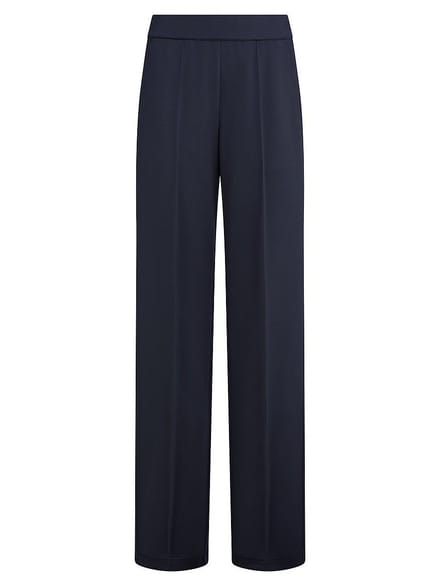 Wide Fit’ jersey broek Van Peter Hahn blauw