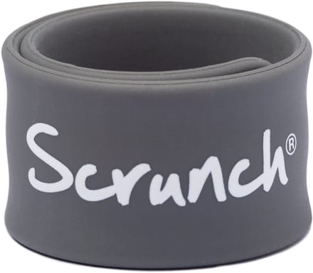 SCRUNCH SOS Bandje Kinderen - Anthraciet Grijs - Opvouwbaar - Recycleerbaar