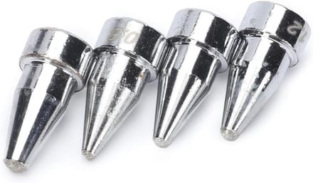 Set Desoldeermondstukken (4 stuks) voor Desoldeerpistool - 0.8mm t/m 2.0mm