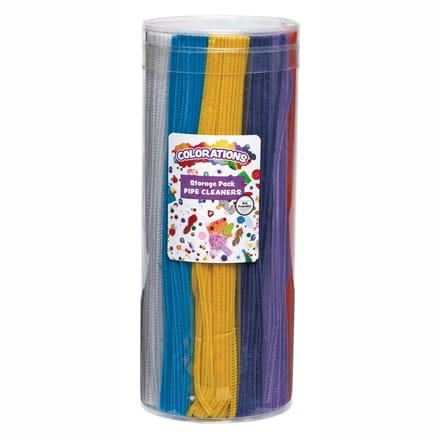 Colorations chenilledraad knutselset 12 kleuren 600 stuks creatief speelgoed.