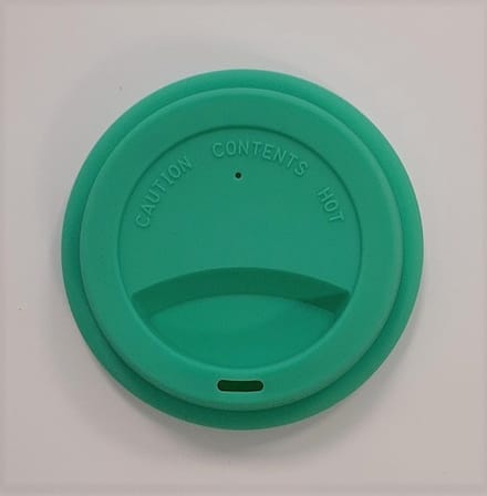 EIZOOK Koffie Thee beker deksel - Mint Groen - Siliconen - Multifunctioneel - herbruikbaar
