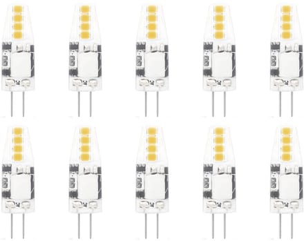 Modee LED Lamp G4 - 1.8W 4000K 180 LM 12V - LED Lamp insteek - Wit Licht - 10 stuks