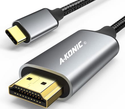 USB C naar HDMI kabel - USB C HDMI kabel - HDMI naar USB C kabel - 4K Ultra HD - Premium
