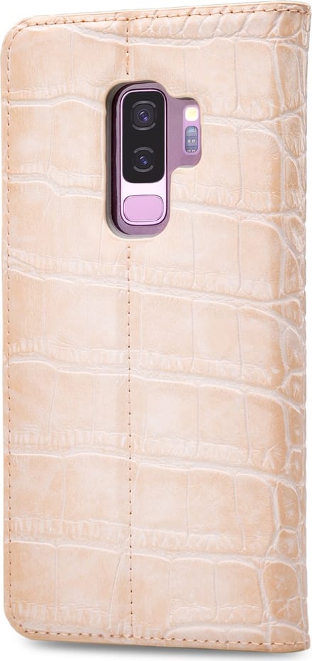 Mobilize Premium Gelly Book Case Samsung Galaxy S9+ Alligator Coral Pink