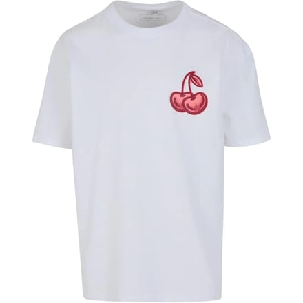 Mister Tee - Cherry Good Oversize Heren Tshirt - XS - Wit