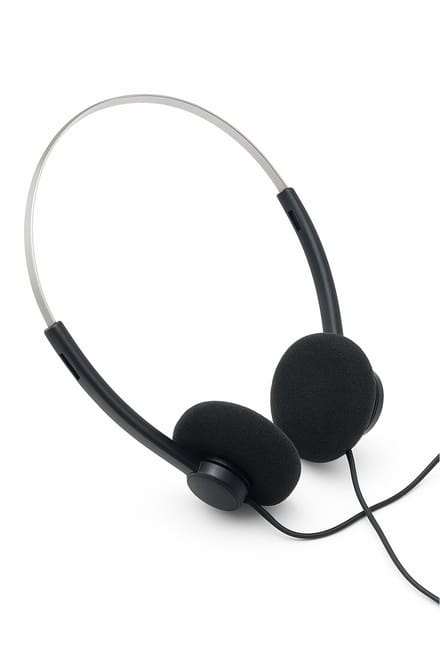 Hama - Hoofdtelefoon LS 201 - 1.2 m Kabel - Comfortabel Luisterplezier