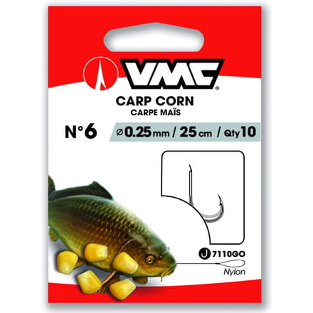 Karperhaak VMC Carp Corn (x10)