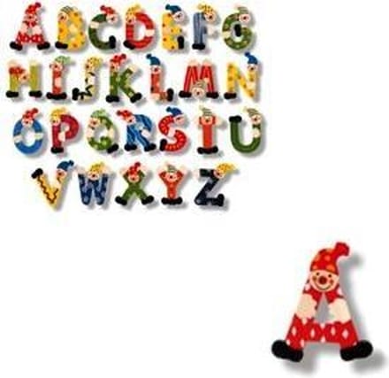 Houten naam letter A