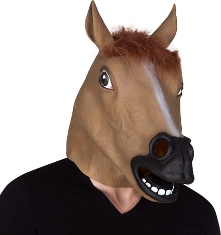 Boland - Latex masker Paard - Volwassenen - Paard - Dieren