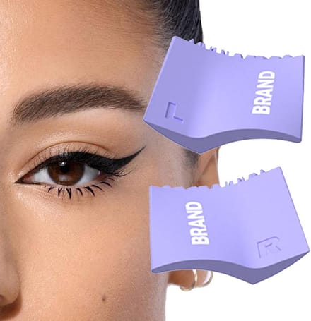 Wimper Stempel - Eyeliner Tool - Natuurlijke Ogen - Herbruikbaar Siliconen - 3.4 x 3.2 cm