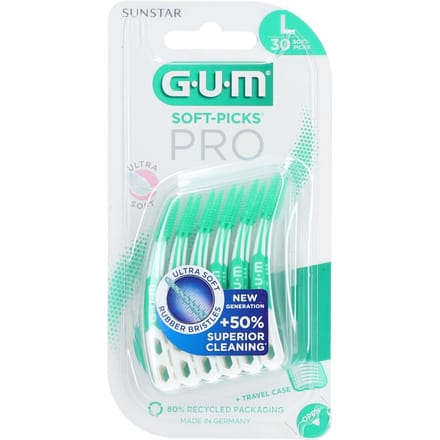 GUM® SOFT-PICKS® Pro Large Interdentale Borstel 30 Tandenborstel