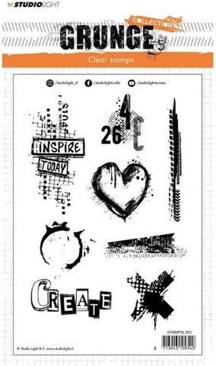 Stempel - Clear stamp - Grunge Collection 2.0 nr 363
