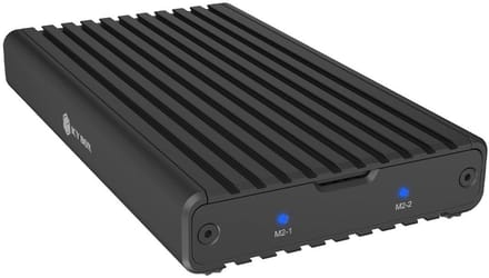 ICY BOX IB-2817M-C32 M.2 SSD-behuizing USB-C 3.2 Gen 2x2 20 GBit/s M.2 PCIe NVMe 2230, 2242, 2260, 2280 61121
