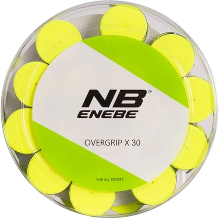 Pot met 30 overgrips Enebe Response Amarillo Flúor ÚNICA