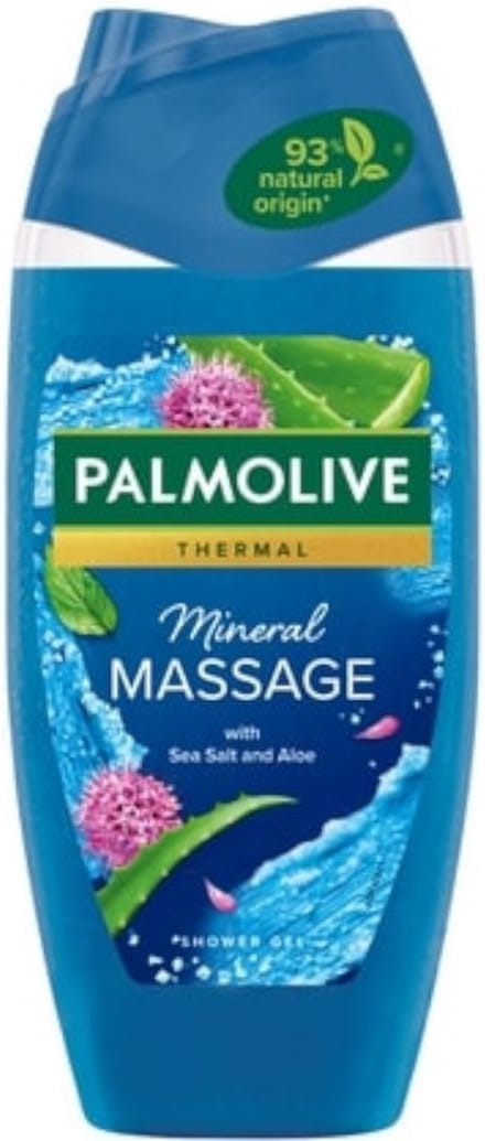 Palmolive - Thermal - Douchegel - Zeezout & Aloë Vera - Mineral Massage - 250 ml