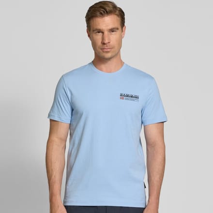 NAPAPIJRI T-Shirt Kasba Soft Chambr/Blauw Maat XL