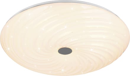 REALITY GRAVITY - Plafondlamp - Wit - incl. 1x SMD 45W - Geintegreerde dimmer - Lichtkleur verstelbaar - Afstandsbediening