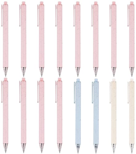 Dailygoods- Bureaustiften 16 stuks - Schrijfbalpen - Leergelpen