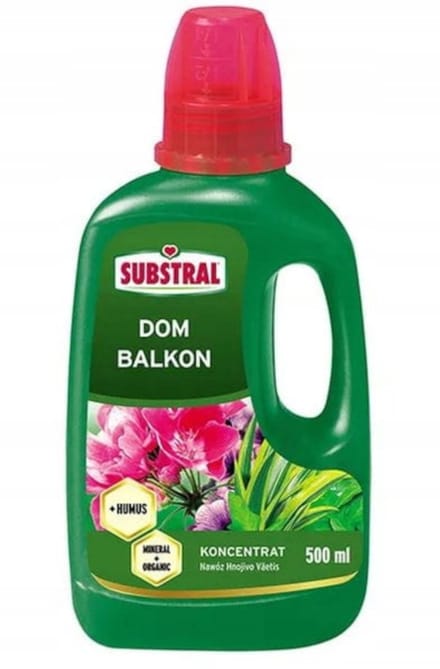 Substral - Huis- en Balkonplantenmest - Met Humus - 500ml