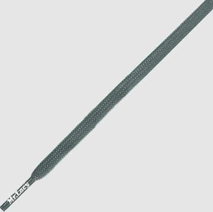 Mr. Lacy - Schoenveters - Veters - Runnies - Plat - Grijs - veterlengte 80 cm