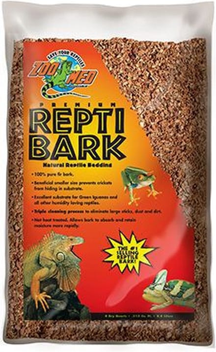 Zoo Med Repti Bark terrarium bodembedekking voor tropische reptielen 4,4L
