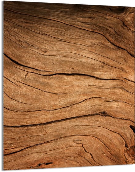 TMK ArtDeko - Snijplank Glas - 40x52 cm - Hout Print - Veilig
