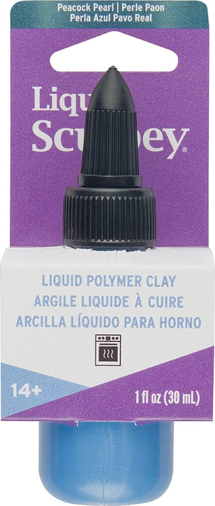 Vloeibare klei peacock pearl - 30 ml - Sculpey