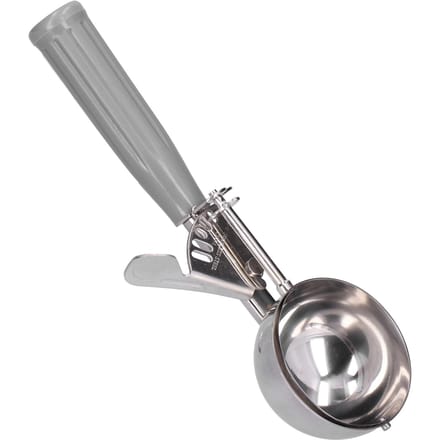 Cuillère à glace multifonctionnelle en acier inoxydable, 7 cm de diamètre gray