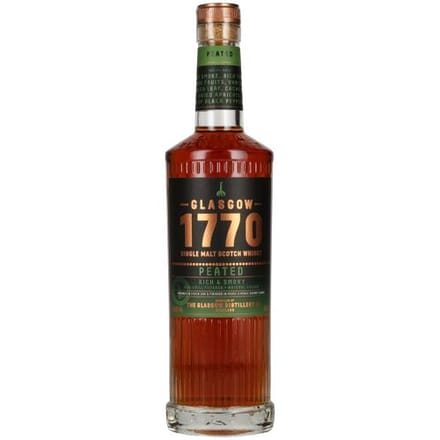 Glasgow 1770 PEATED Single Malt Rich & Smoky 46% Vol. 0,7l