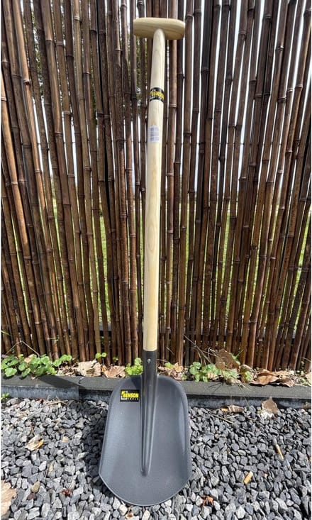 Benson Bats met steel - Silverstone coating - Ergonomisch T-handvat - 115 cm - Weerbestendig