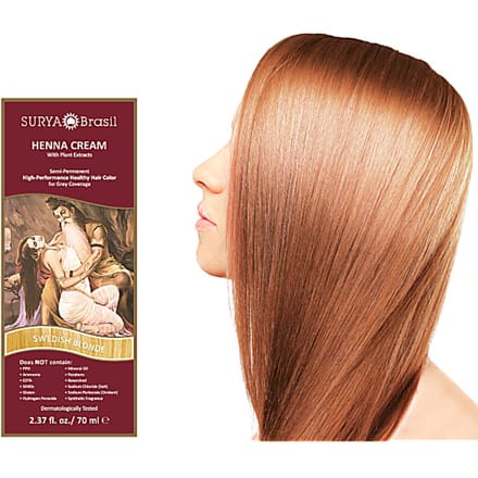 Surya Brasil Henna Haarverf Crème - Swedish Blonde - 70ml